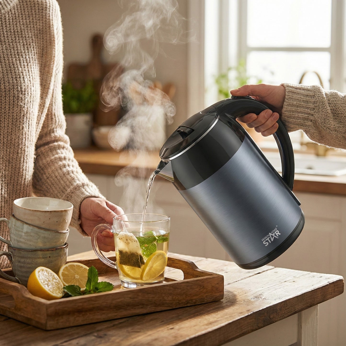 Winning 3.0L Duplafalú Vízforraló