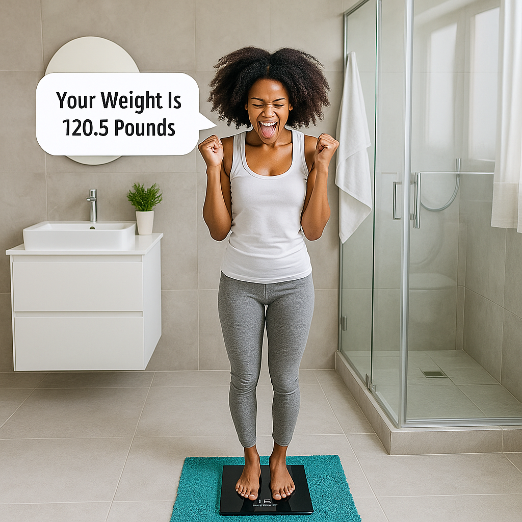 Beszélő Fürdőszobai Digitális Mérleg