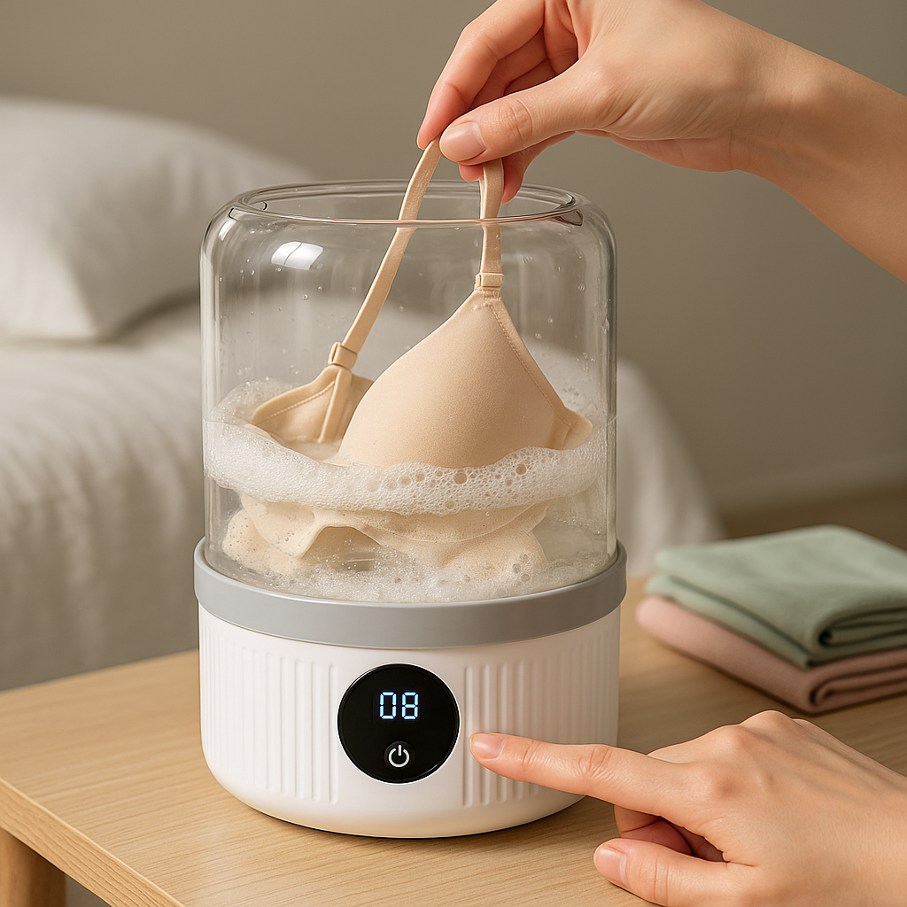 Mini Hordozható Fehérnemű Mosógép