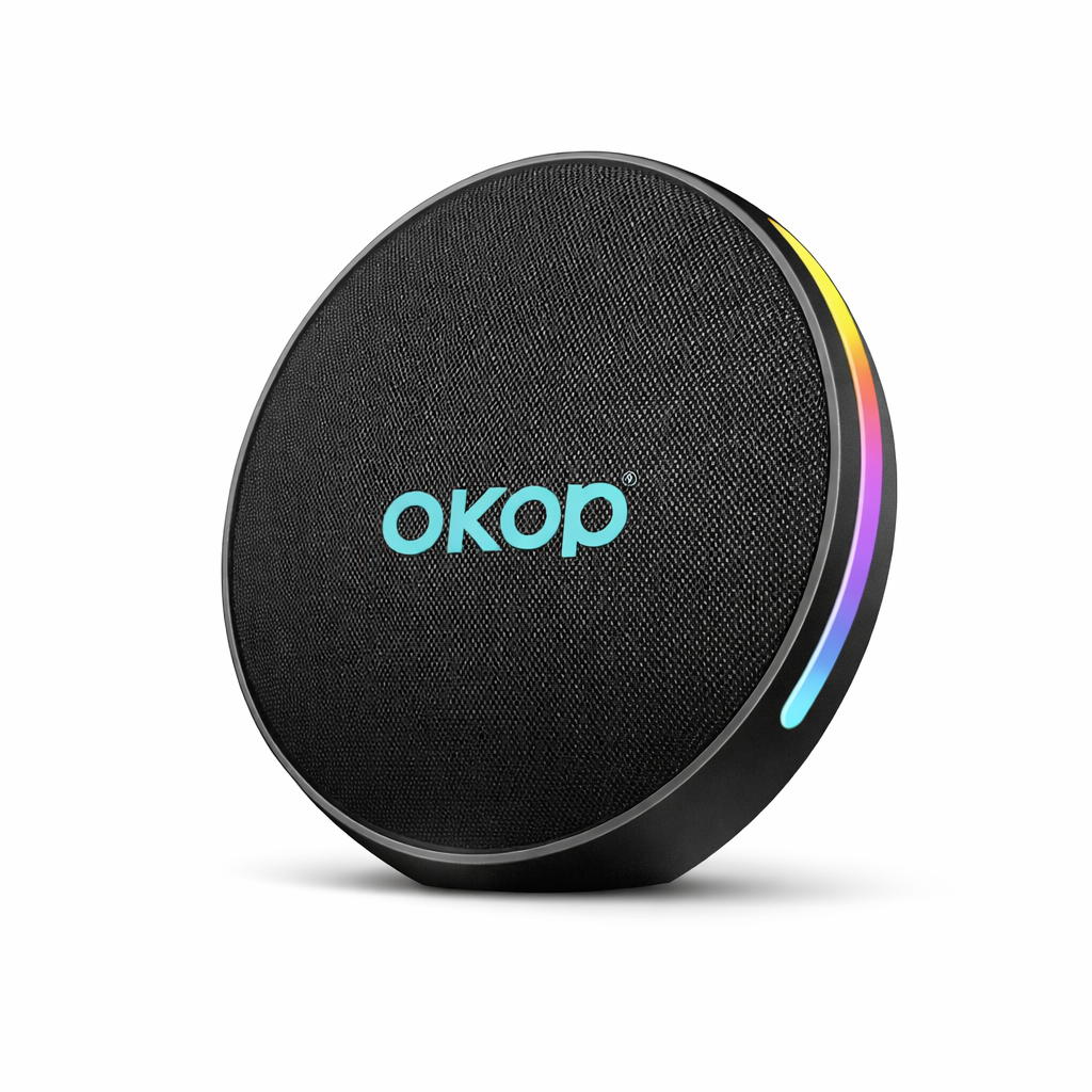 Hordozható Bluetooth Hangszóró RGB LED Világítással