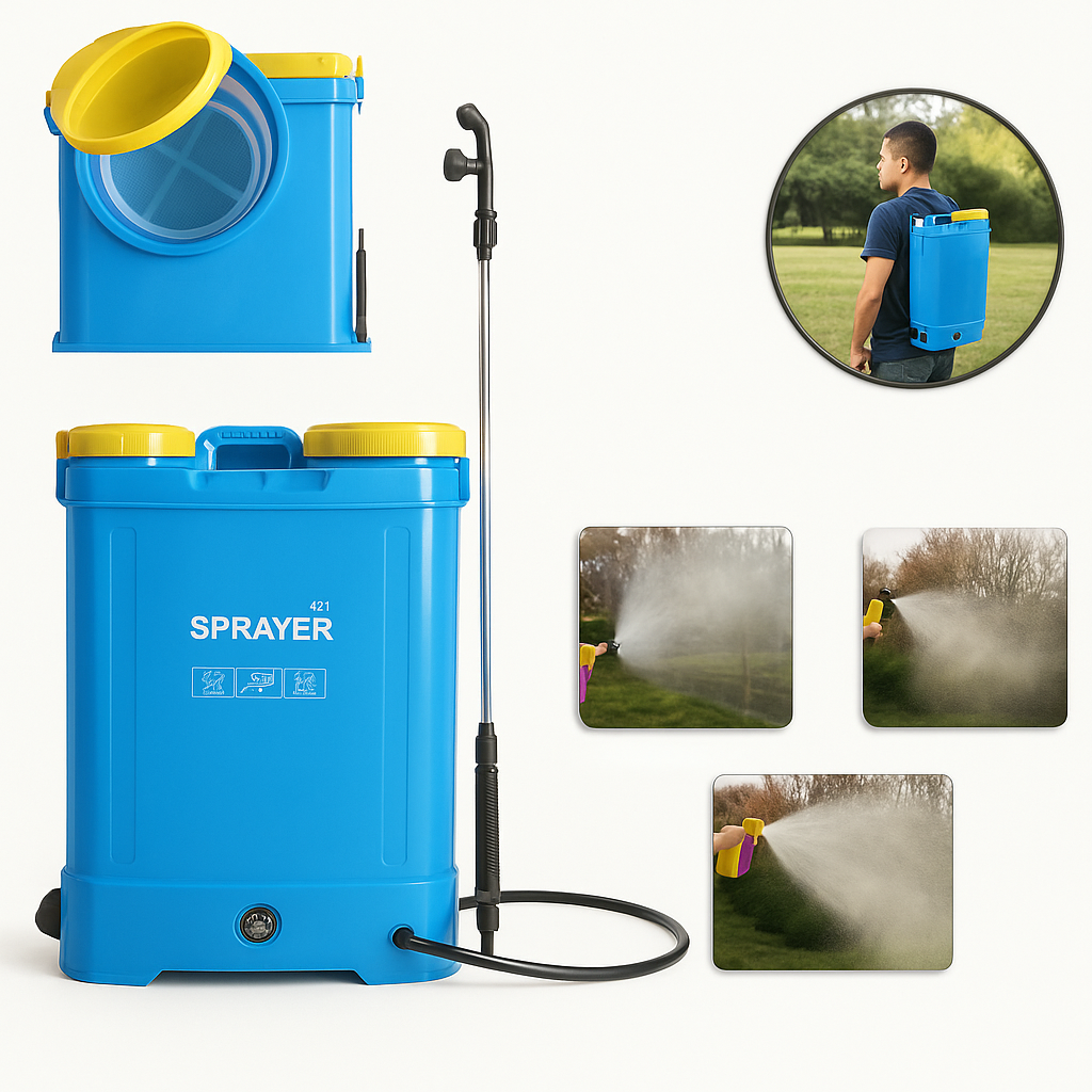 16L Műanyag Háti Permetező
