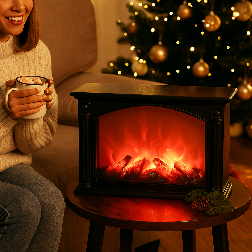 LED Kandalló Lámpa