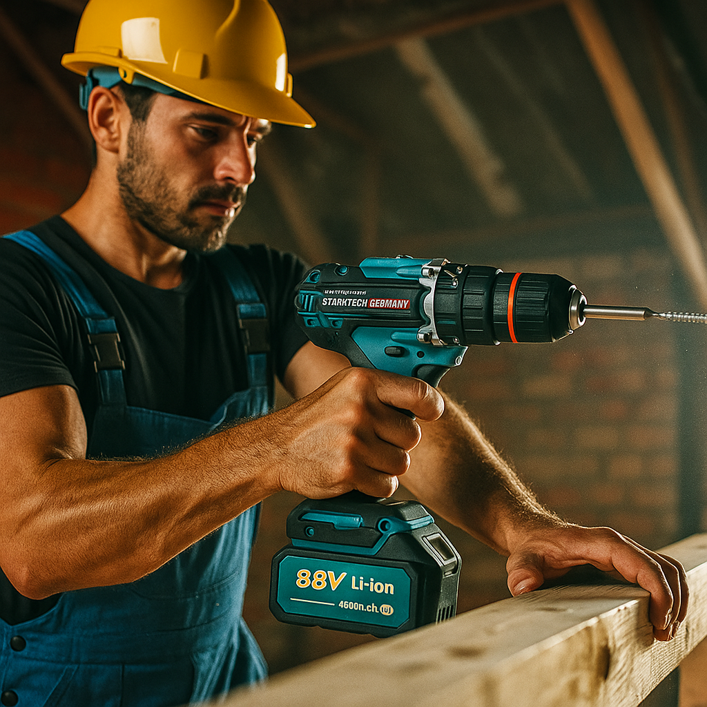 88V Lítium-Ion Akkus Fúró-Csavarozó Készlet