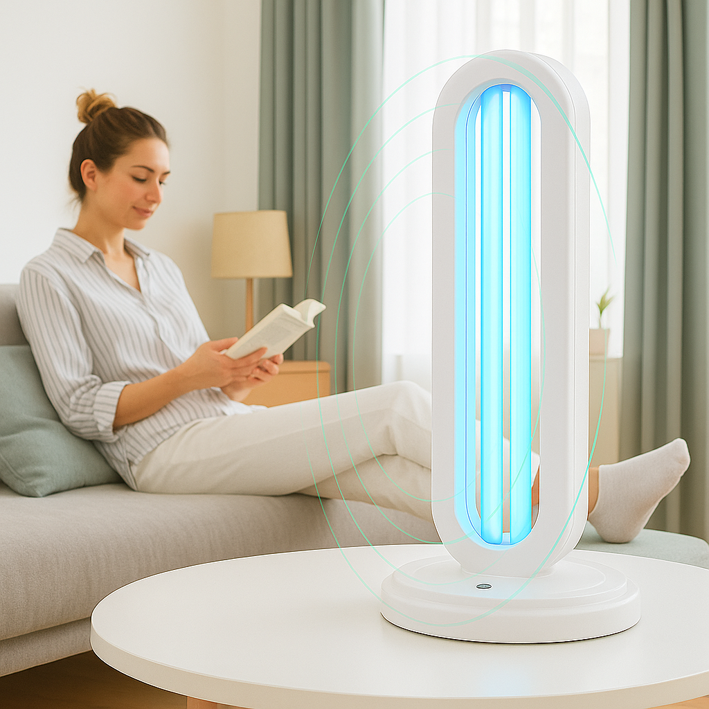 Germicidális UV-C Fertőtlenítő Lámpa