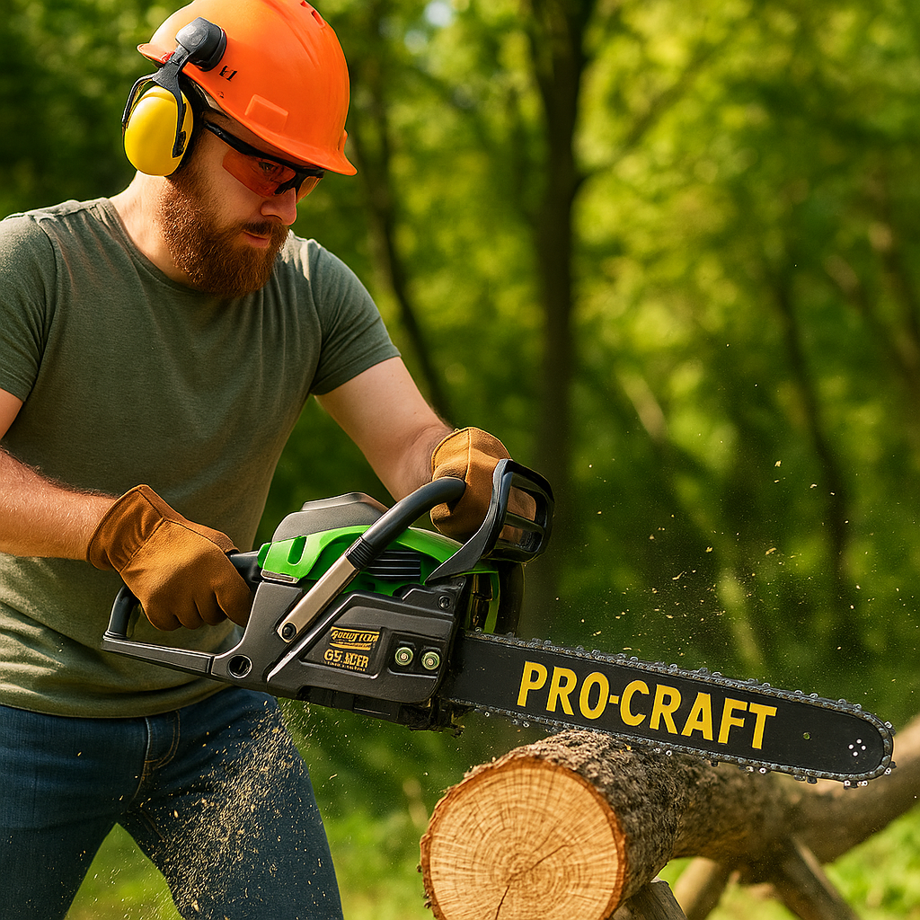 PROCRAFT Benzines Láncfűrész