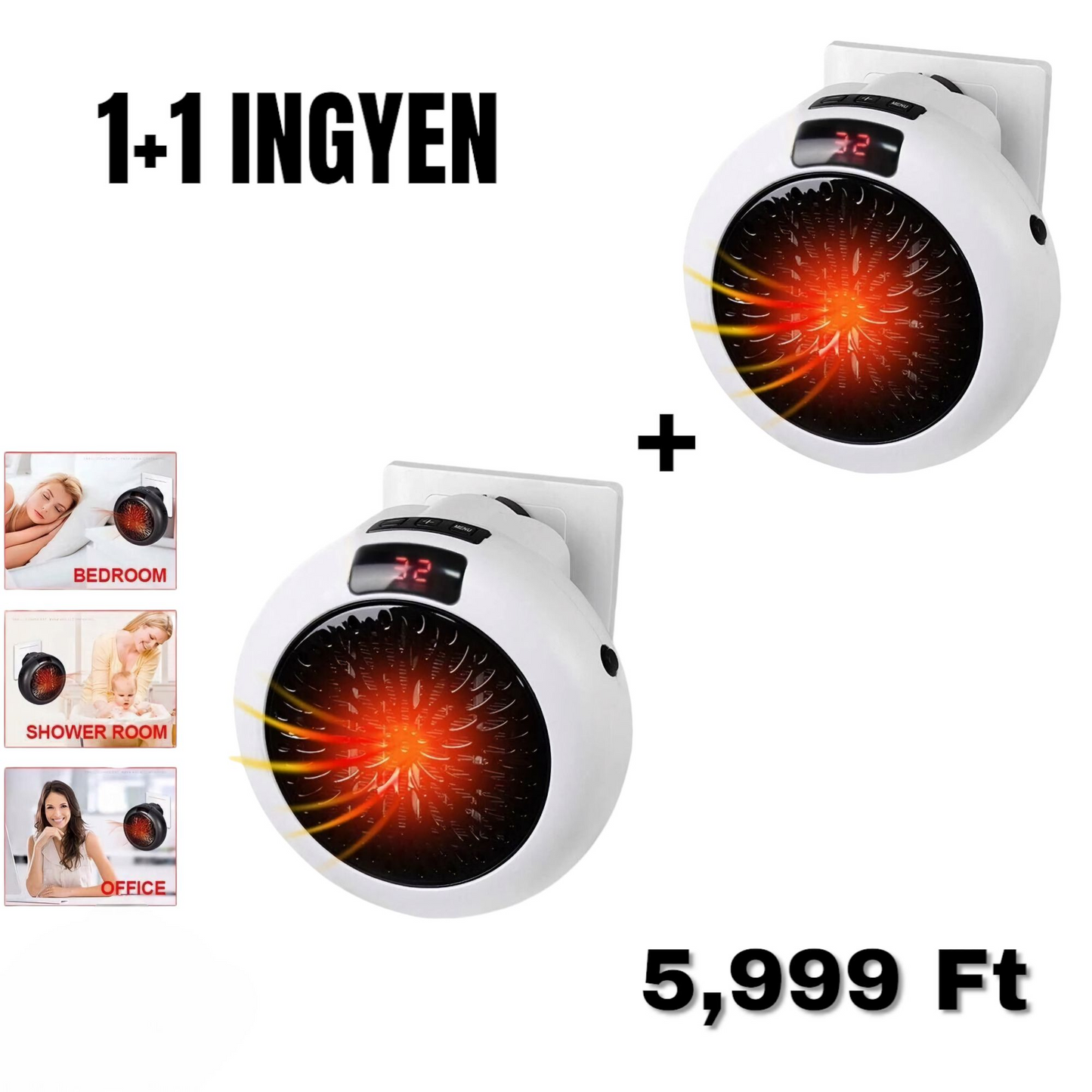 Wonder Heater Pro 900W 1+1 ingyen