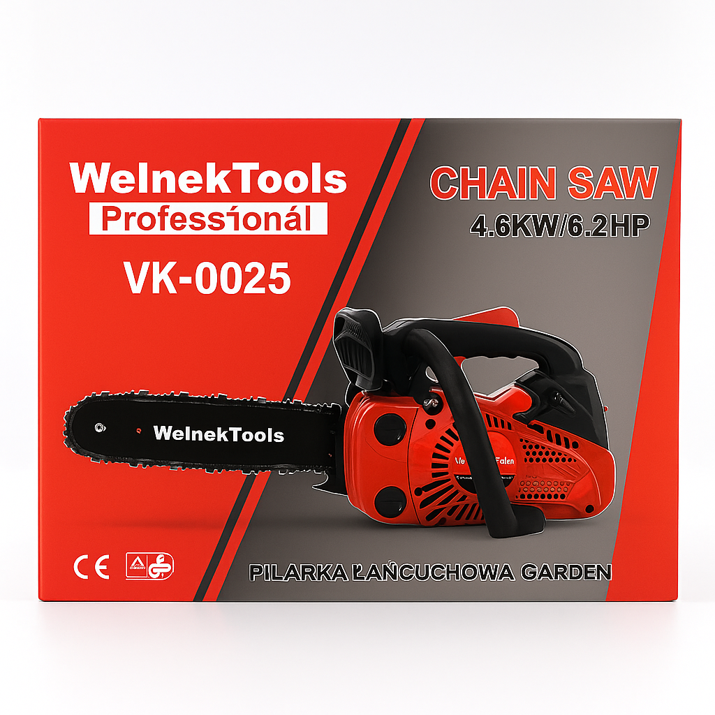 WelnekTools Benzines Láncfűrész