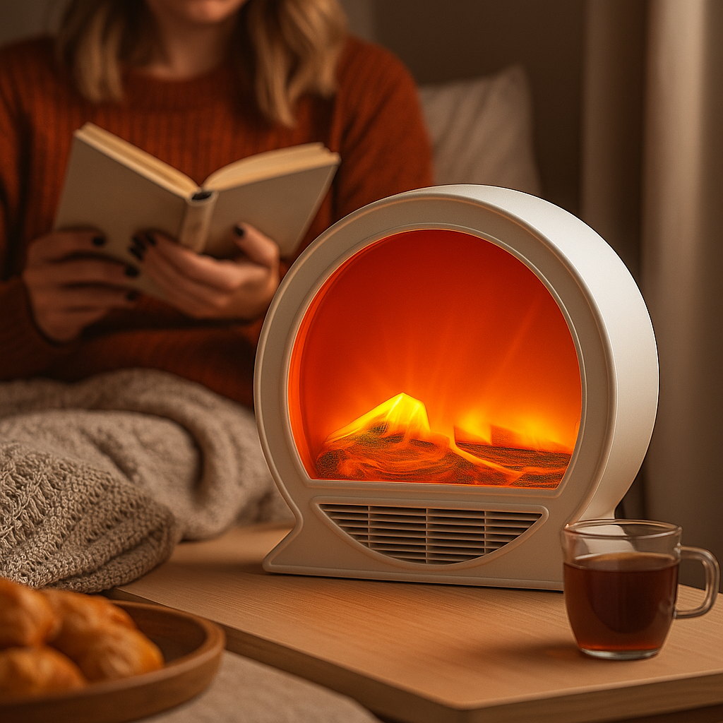 LED Kandalló Lámpa