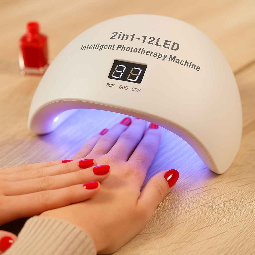 UV-mini LED/UV Körömlámpa 1+1 Ingyen