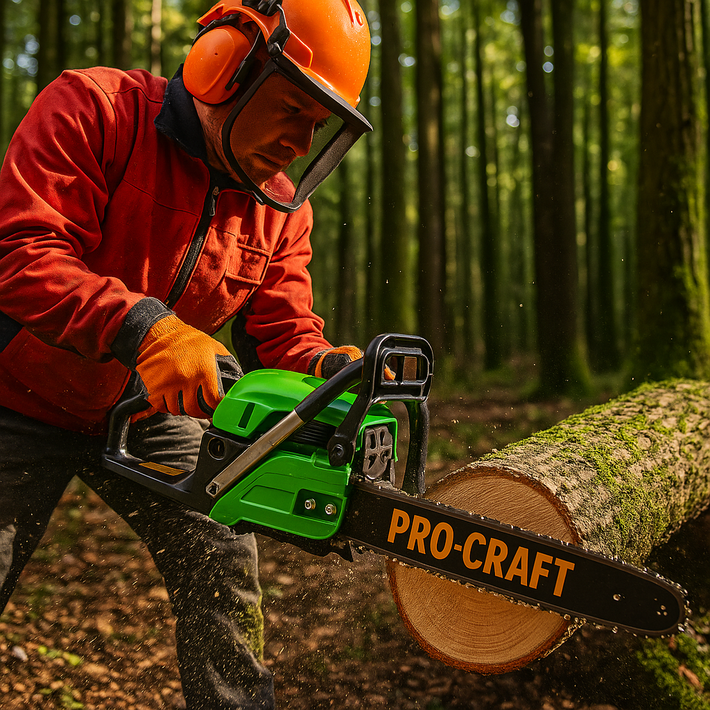 PROCRAFT Benzines Láncfűrész