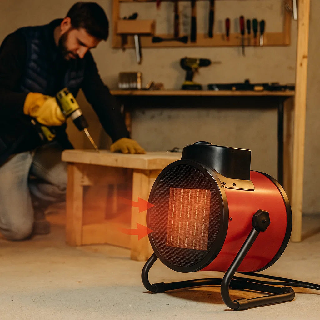 5000W Ipari Teljesítményű Ventilátoros