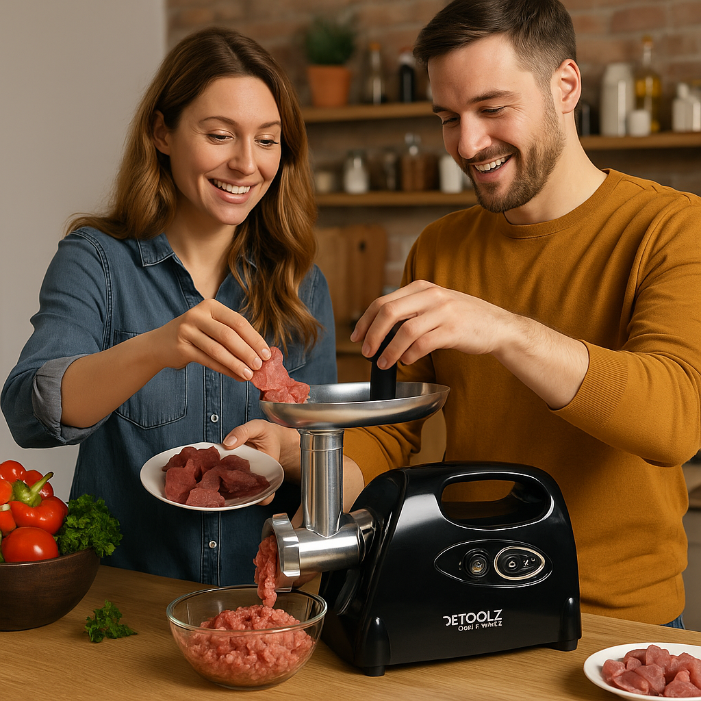 Detoolz Elektromos Húsdaráló