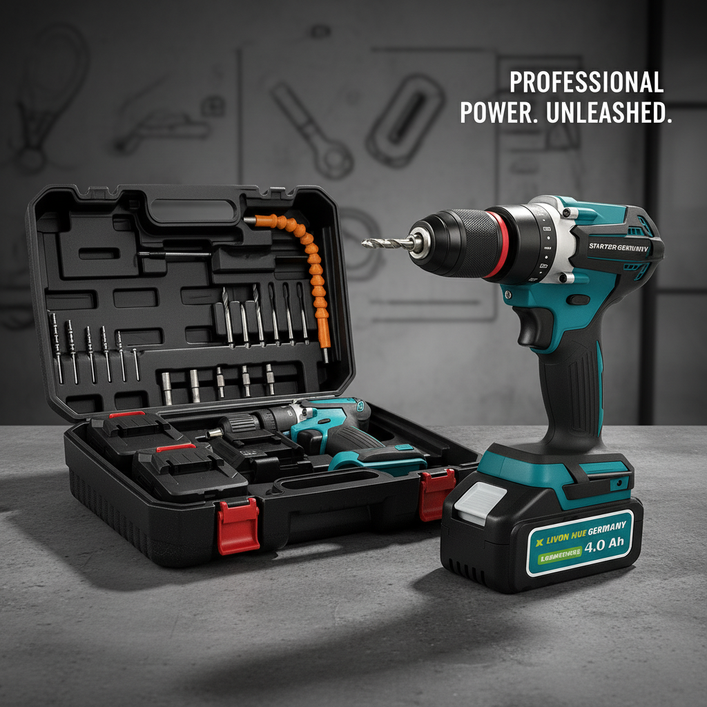 88V Lítium-Ion Akkus Fúró-Csavarozó Készlet