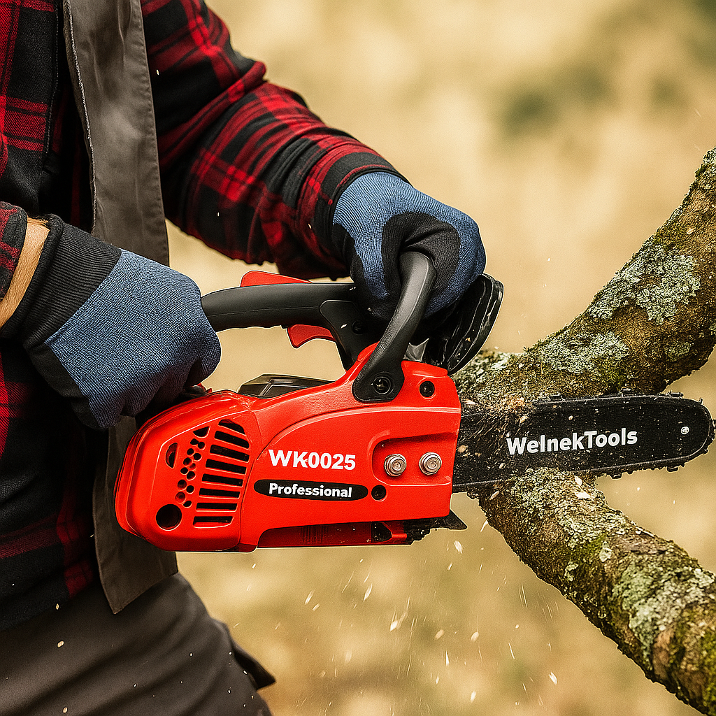 WelnekTools Benzines Láncfűrész
