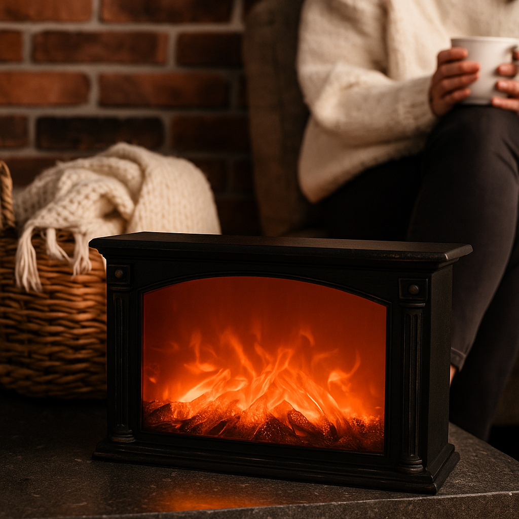 LED Kandalló Lámpa