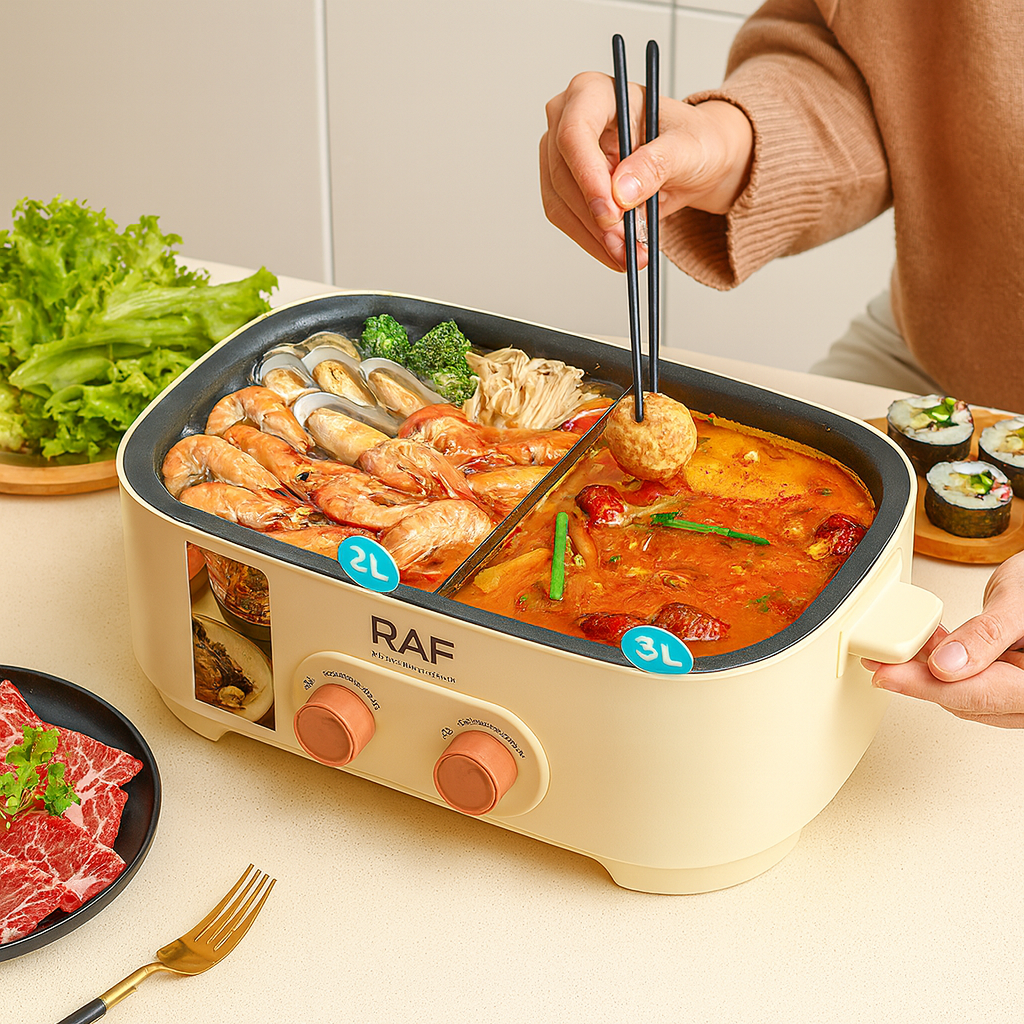 RAF Multifunkciós Elektromos Főzőedény