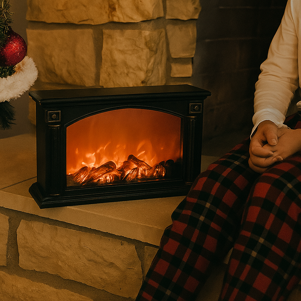 LED Kandalló Lámpa