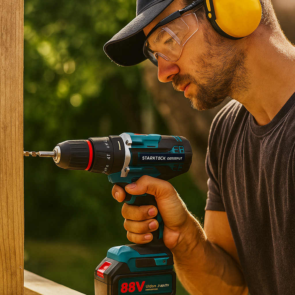 88V Lítium-Ion Akkus Fúró-Csavarozó Készlet