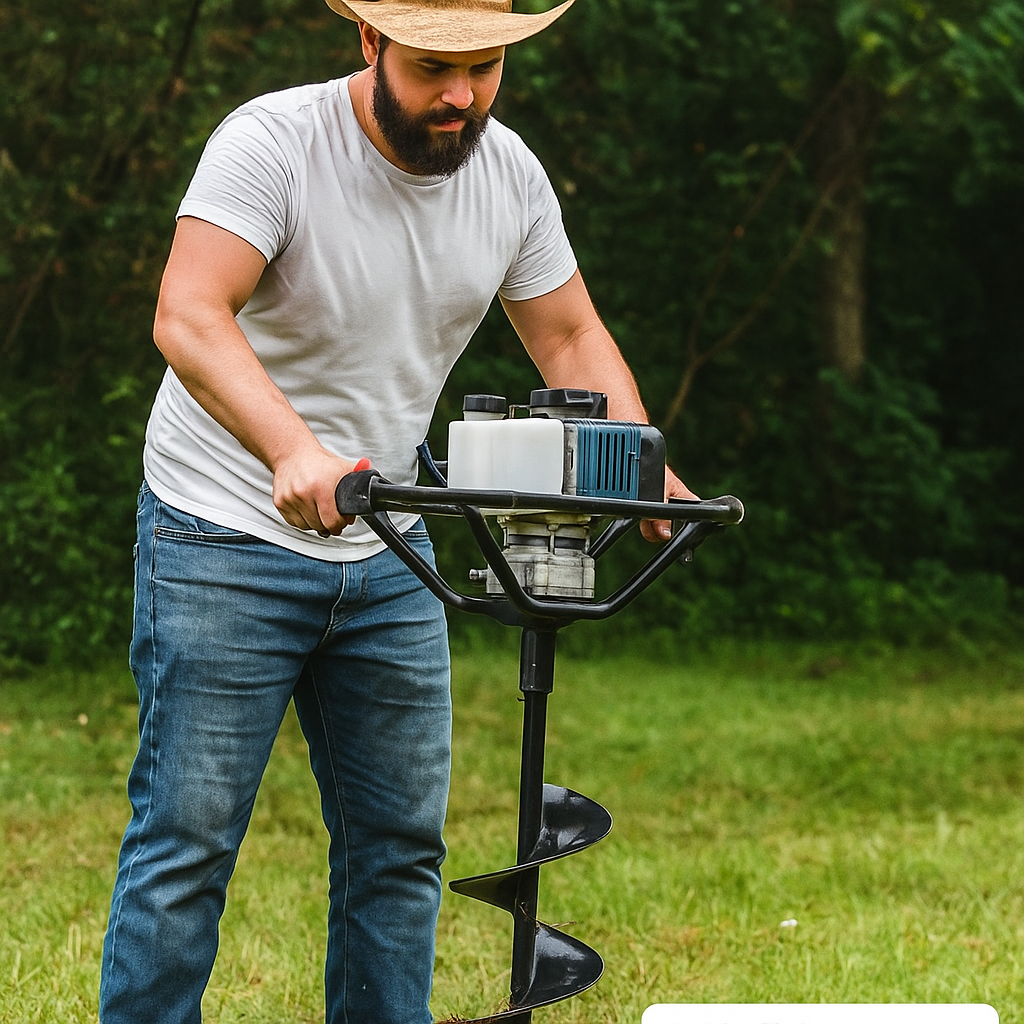 KRAFTON Benzinmotoros Földfúró – 6,3 LE