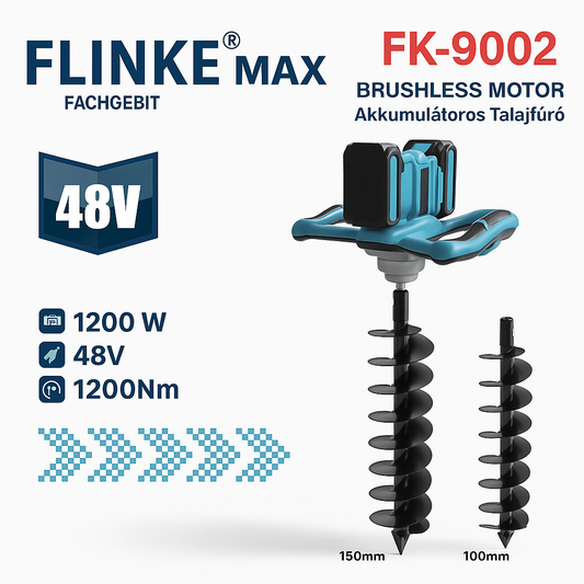 FLINKE Akkumulátoros Talajfúró