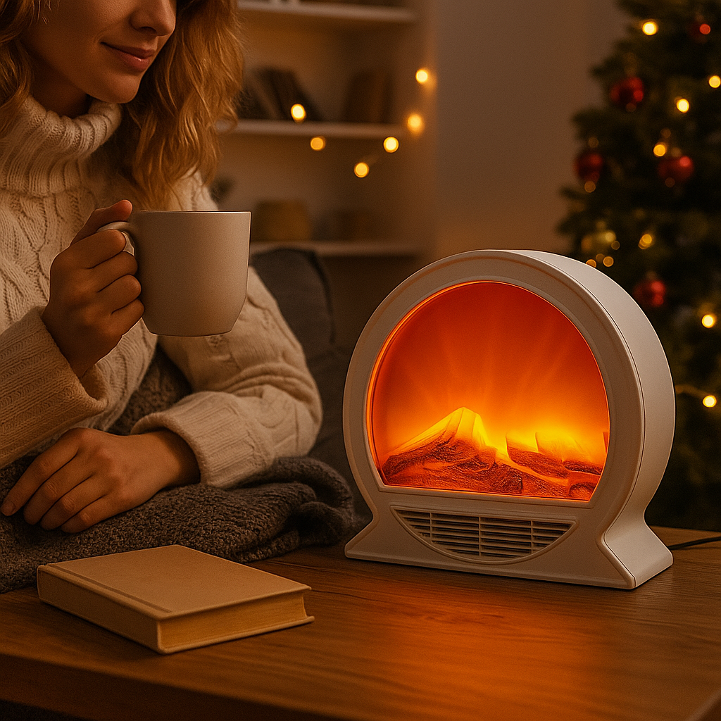 LED Kandalló Lámpa