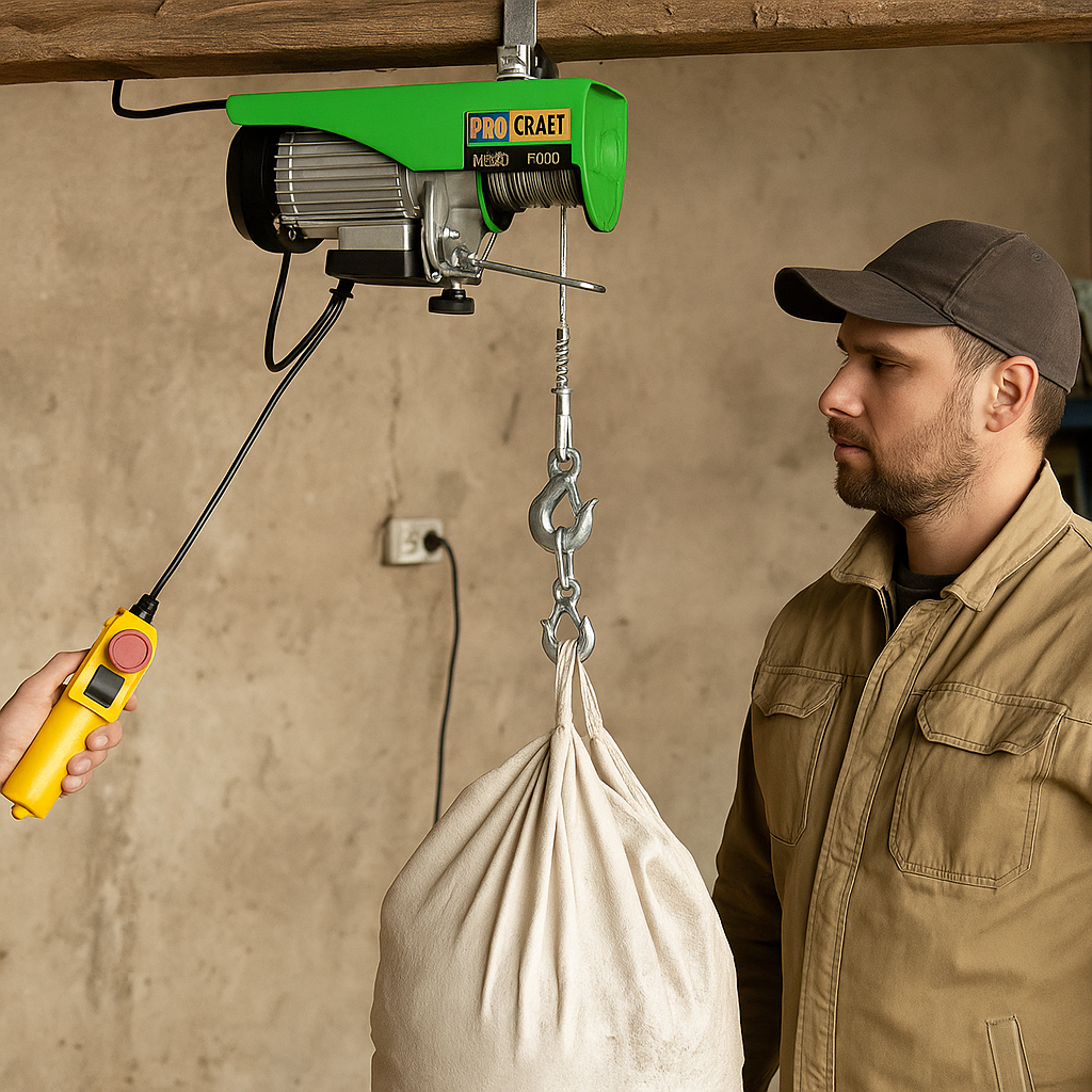 ProCraft Elektromos Csörlő 600kg