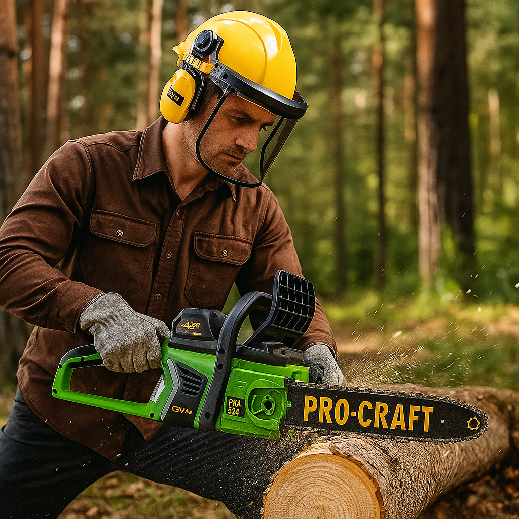 40V Akkus Láncfűrész