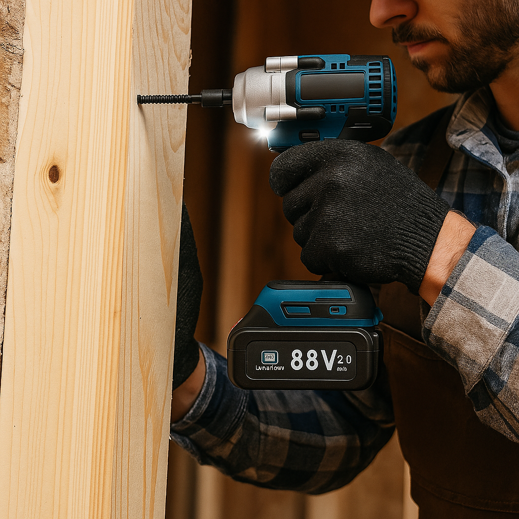 Supamaster Akkus Ütvecsavarozó Készlet