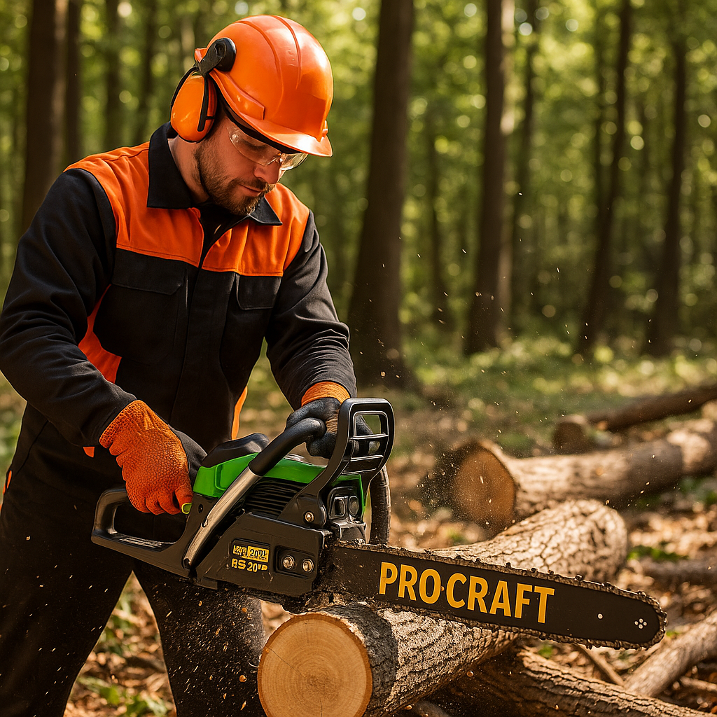 PROCRAFT Benzines Láncfűrész