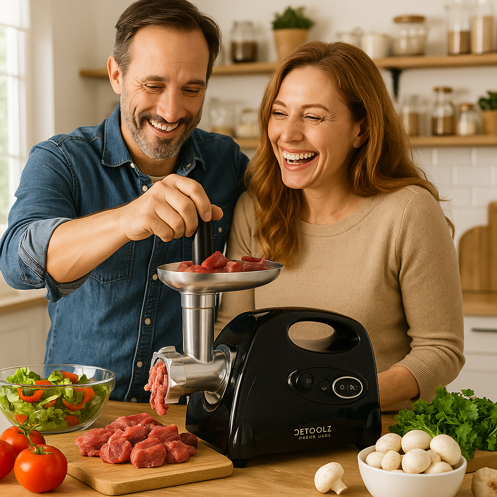 Detoolz Elektromos Húsdaráló