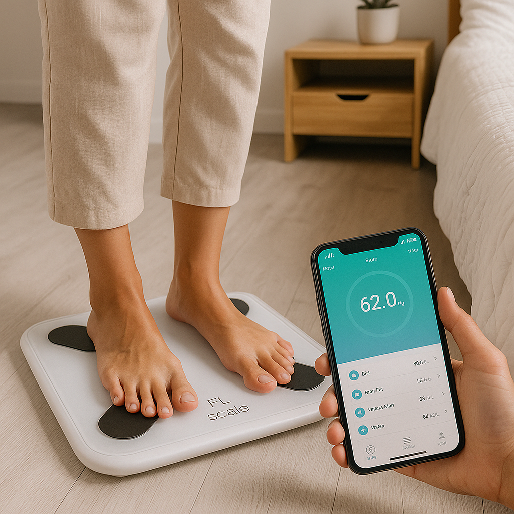 Okos Bluetooth Testmérleg