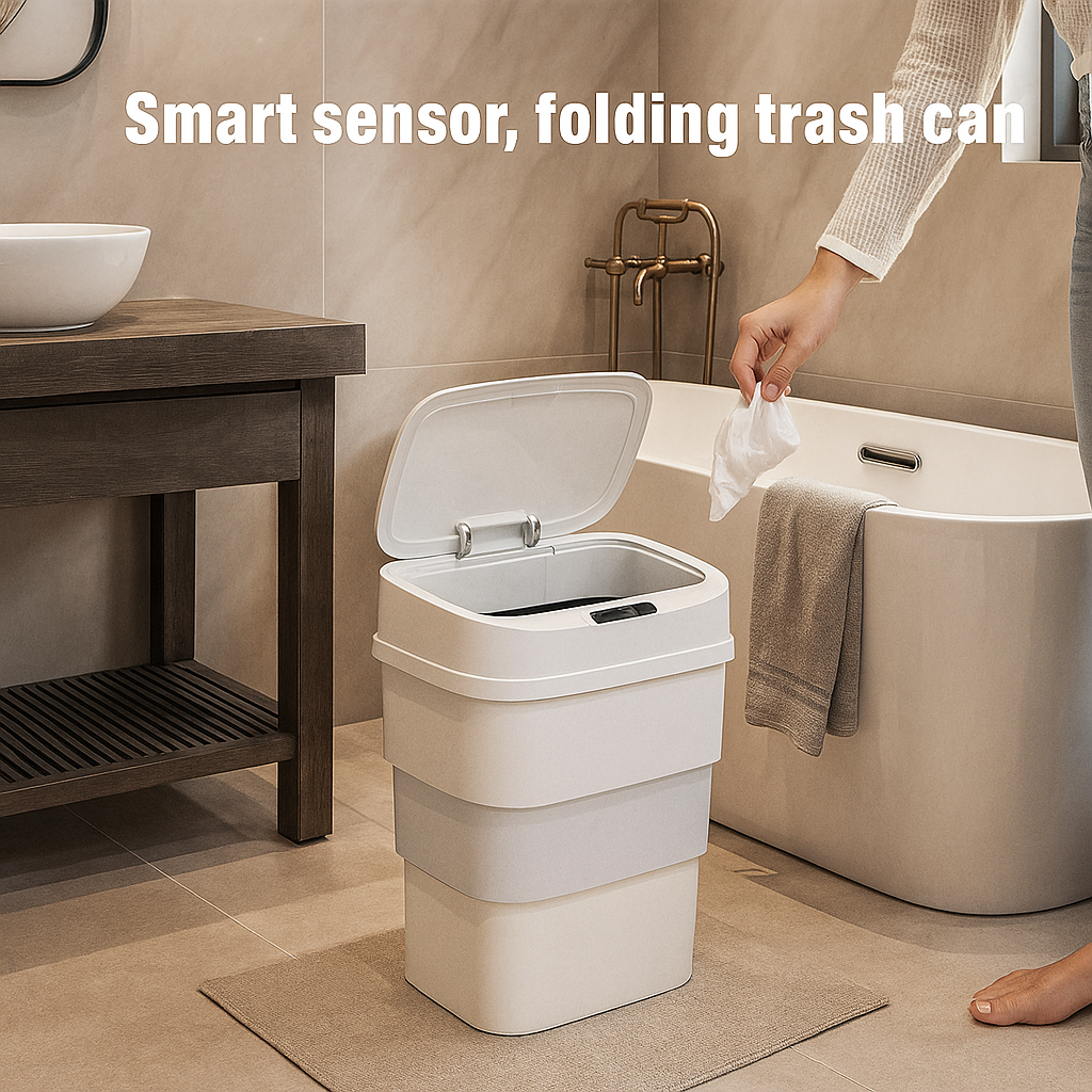 Szenzoros Okos Szemetes