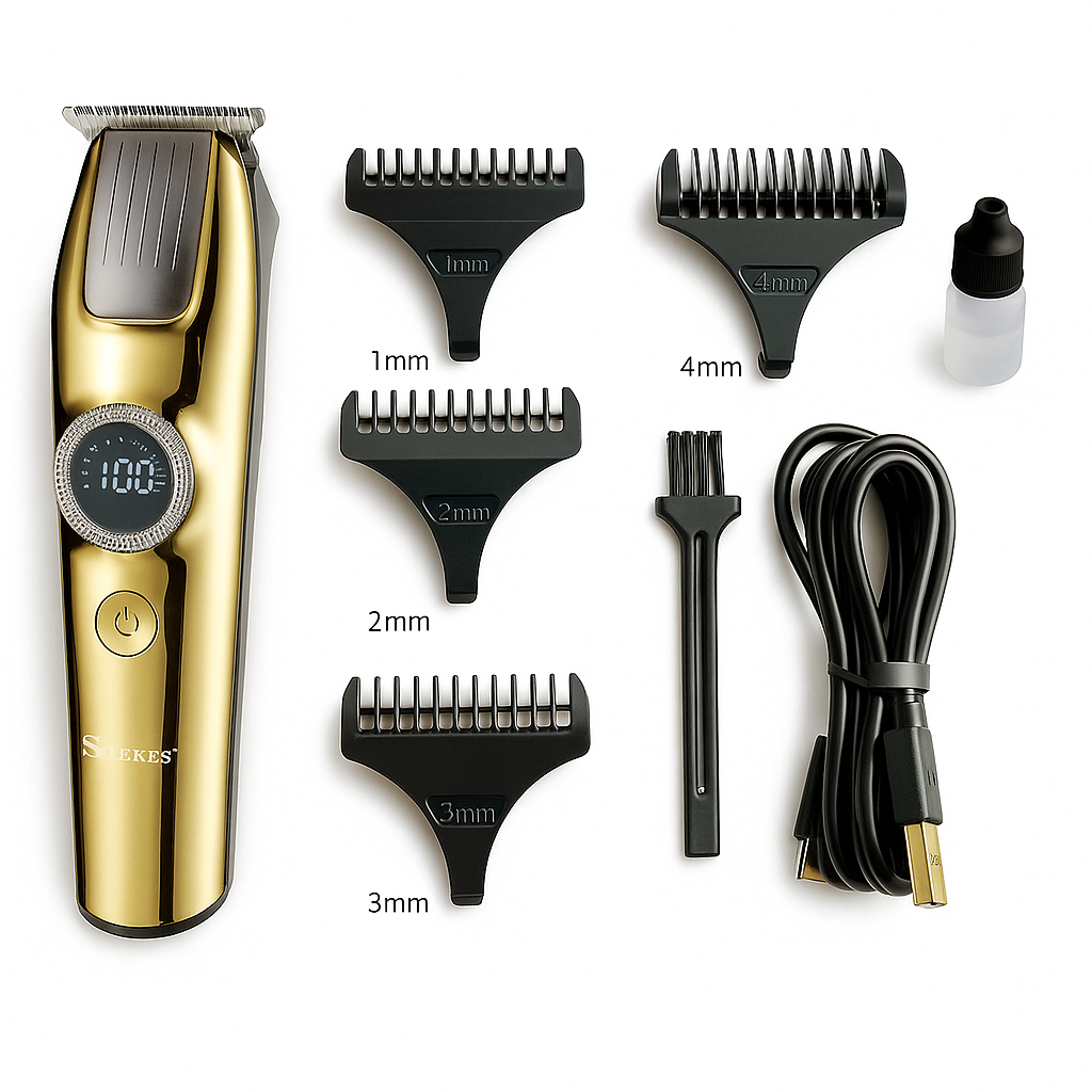 Prémium Hajvágó LCD Kijelzővel