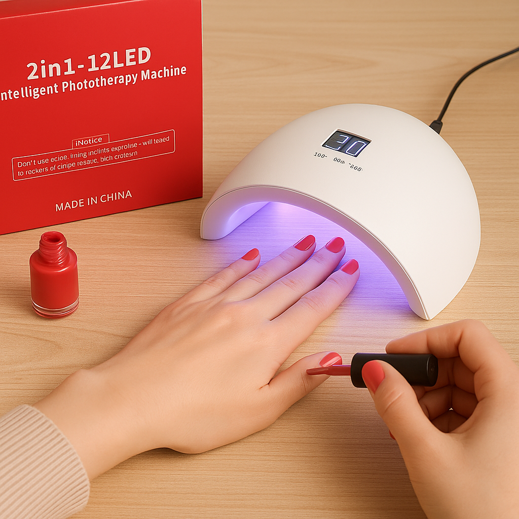 UV-mini LED/UV Körömlámpa 1+1 Ingyen