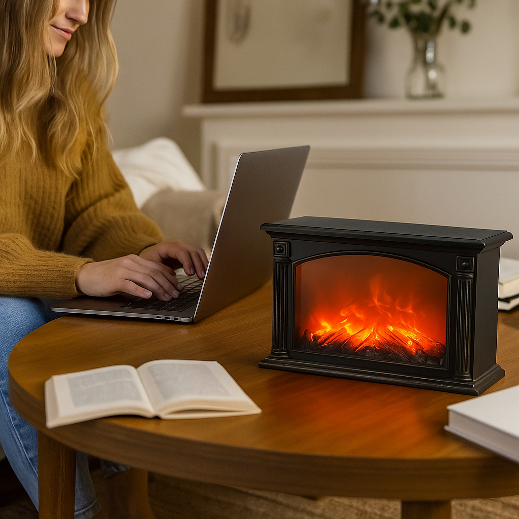 LED Kandalló Lámpa