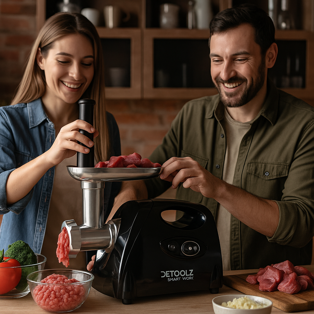 Detoolz Elektromos Húsdaráló