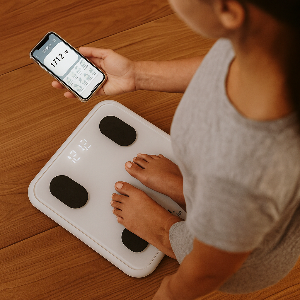 Okos Bluetooth Testmérleg