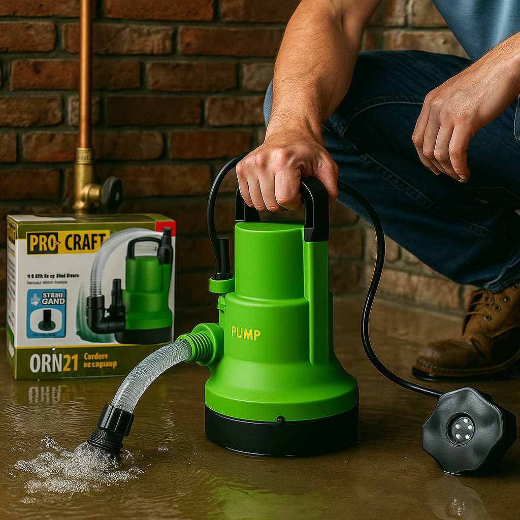 20V Akkus Merülő + Jet Vízipumpa