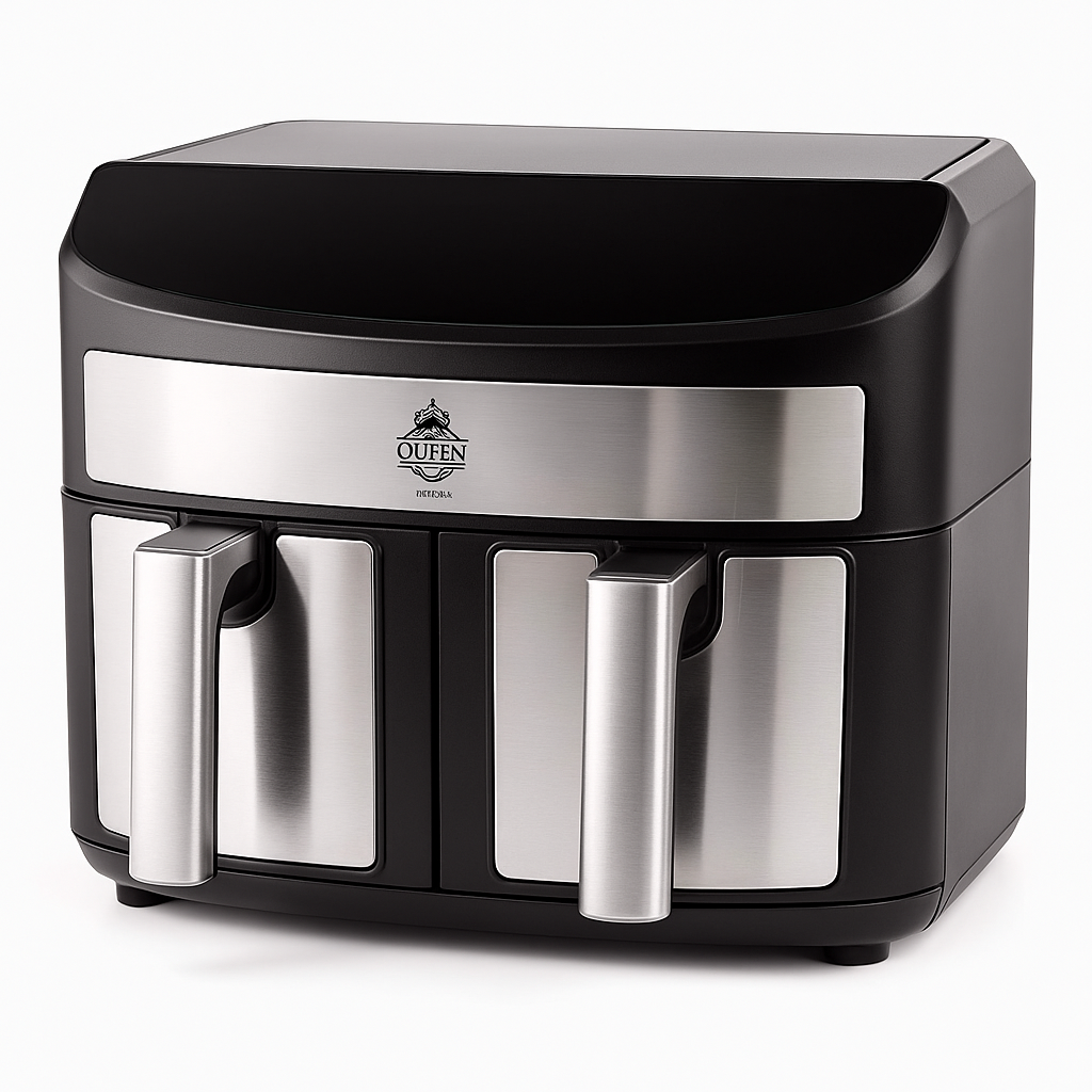 Dupla Kosaras Forrólevegős Sütő