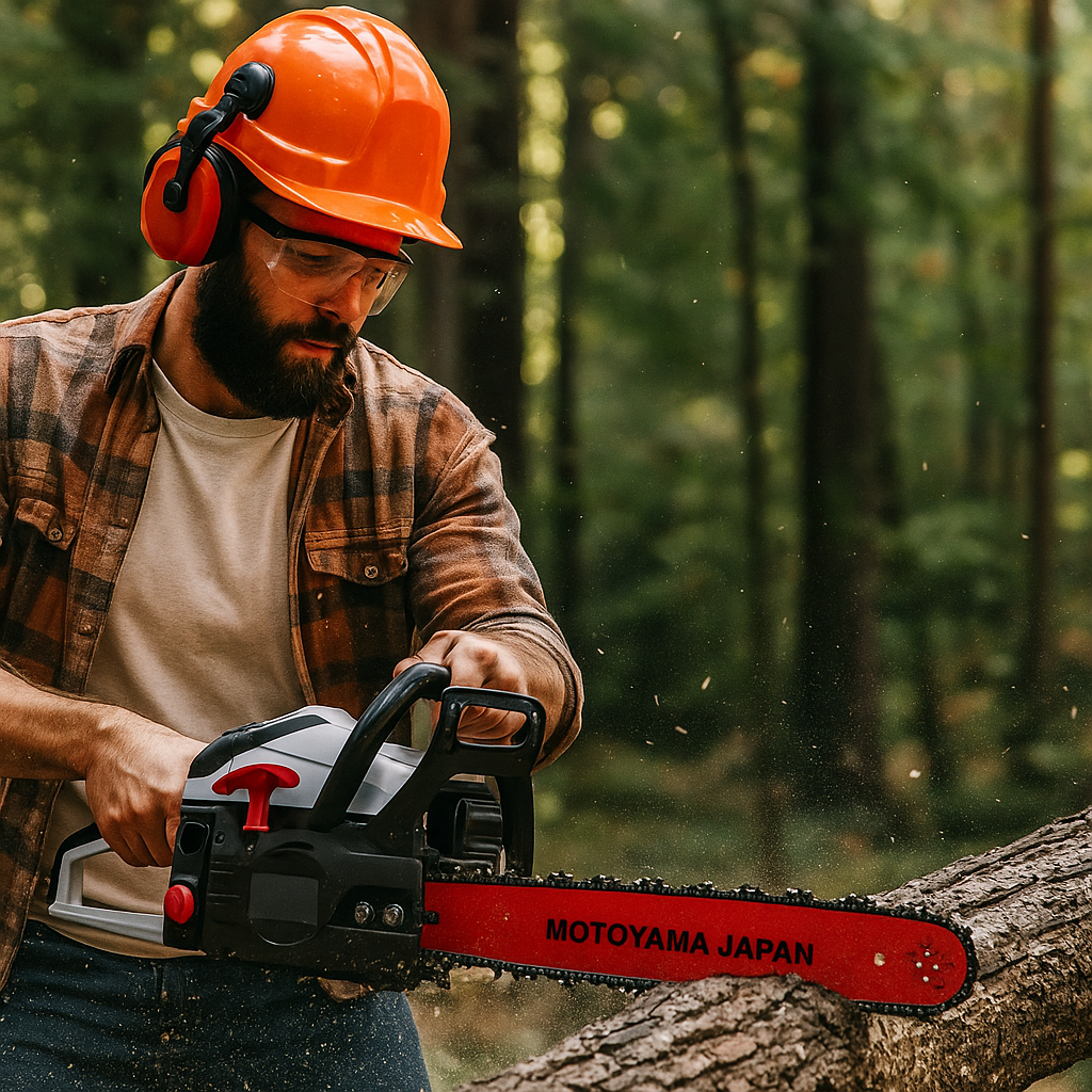 Motoyama Japan 8.5CP Benzines Láncfűrész
