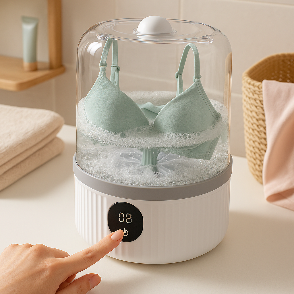 Mini Hordozható Fehérnemű Mosógép