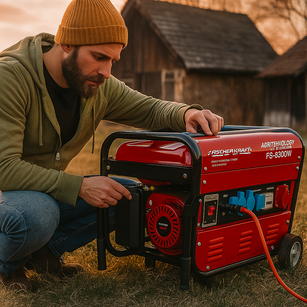 9.5 kW Háromfázisú Benzines Áramfejlesztő