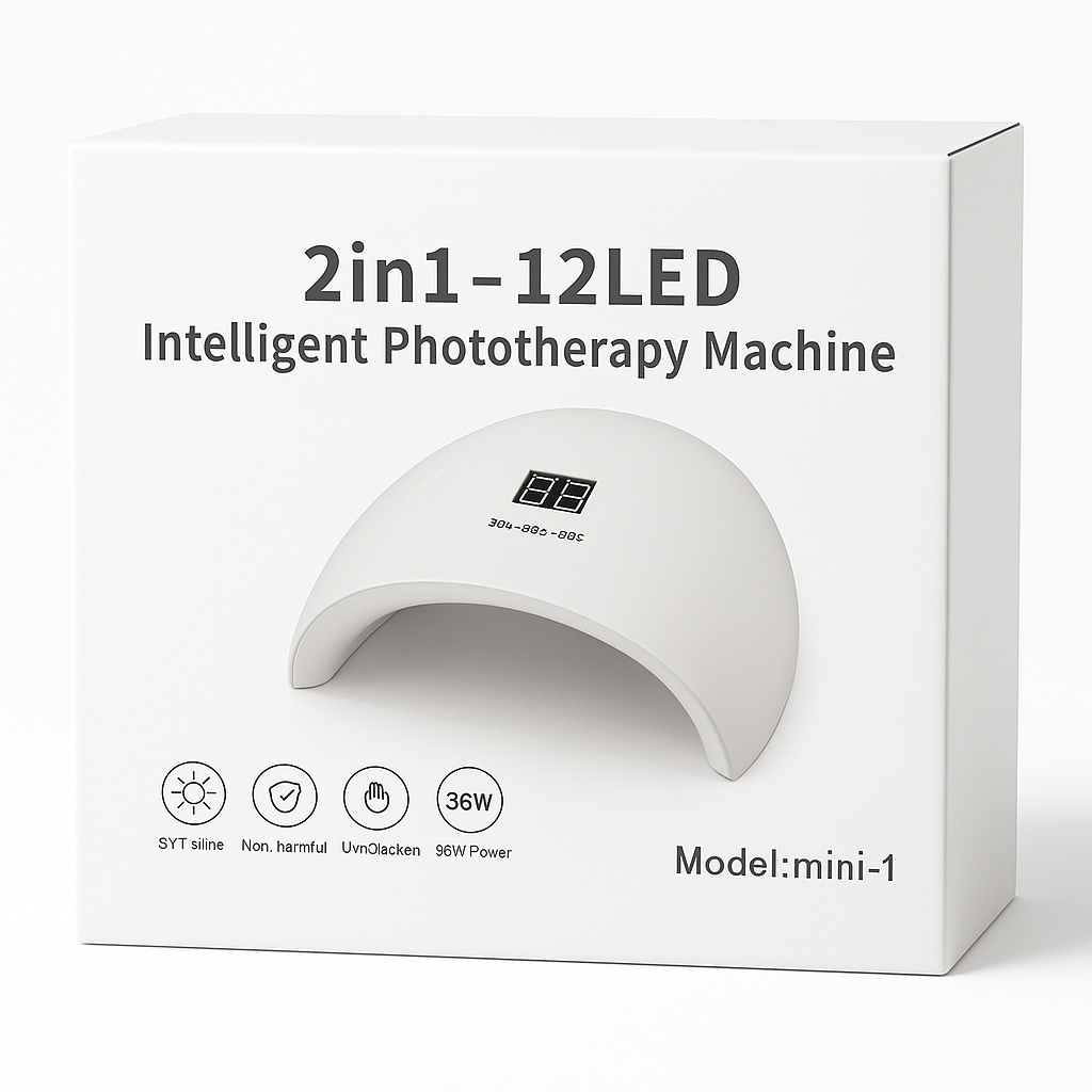 UV-mini LED/UV Körömlámpa 1+1 Ingyen