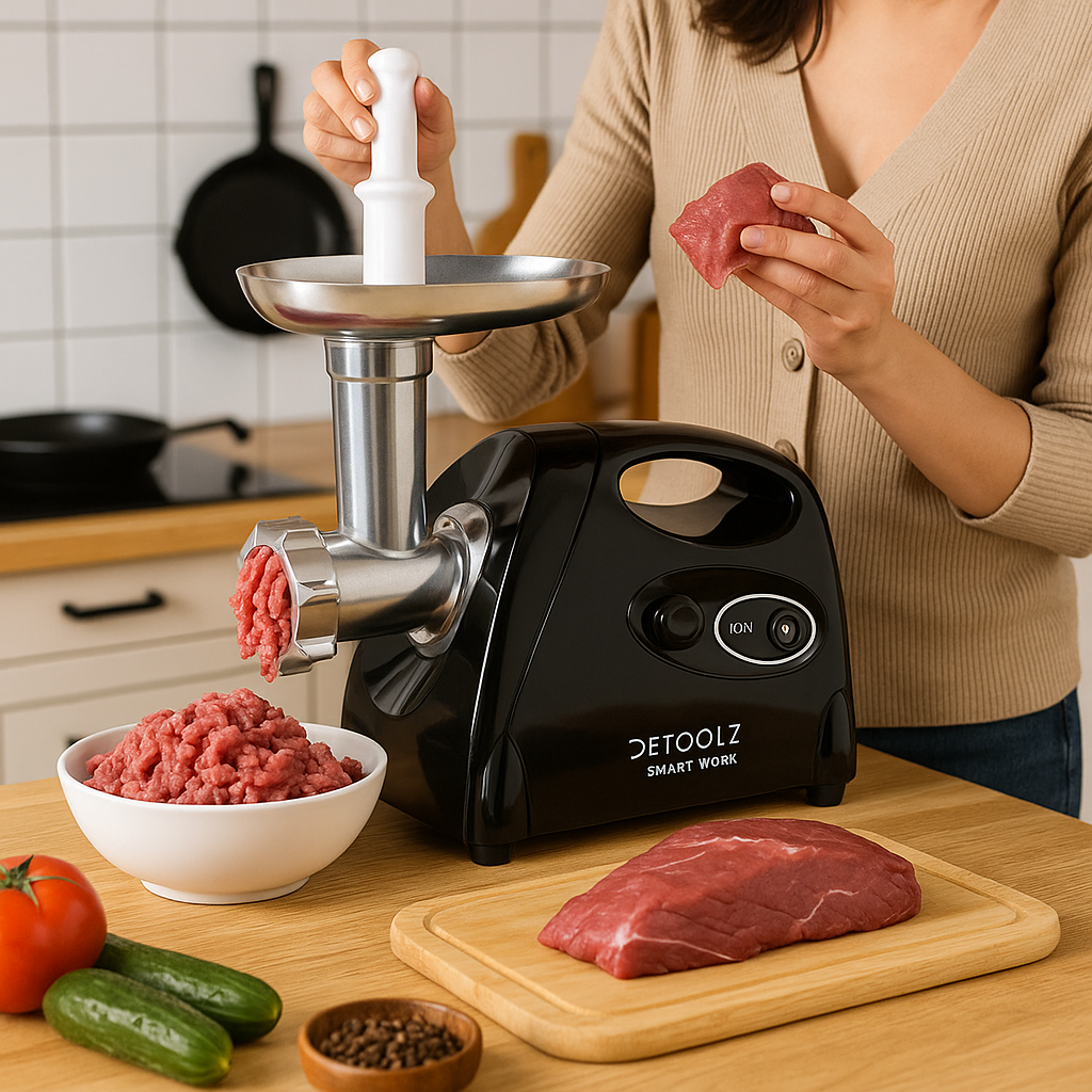 Detoolz Elektromos Húsdaráló