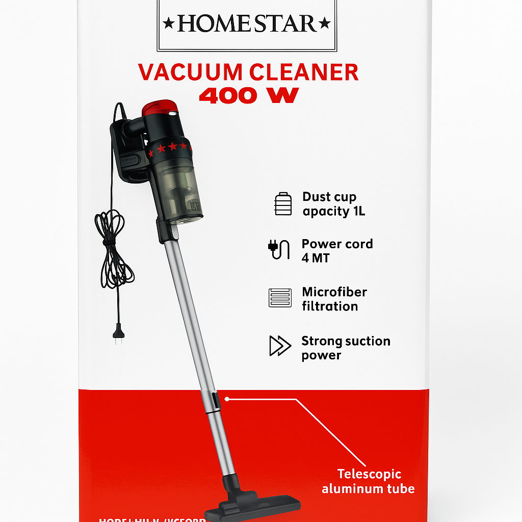 400W Prémium Kézi Porszívó