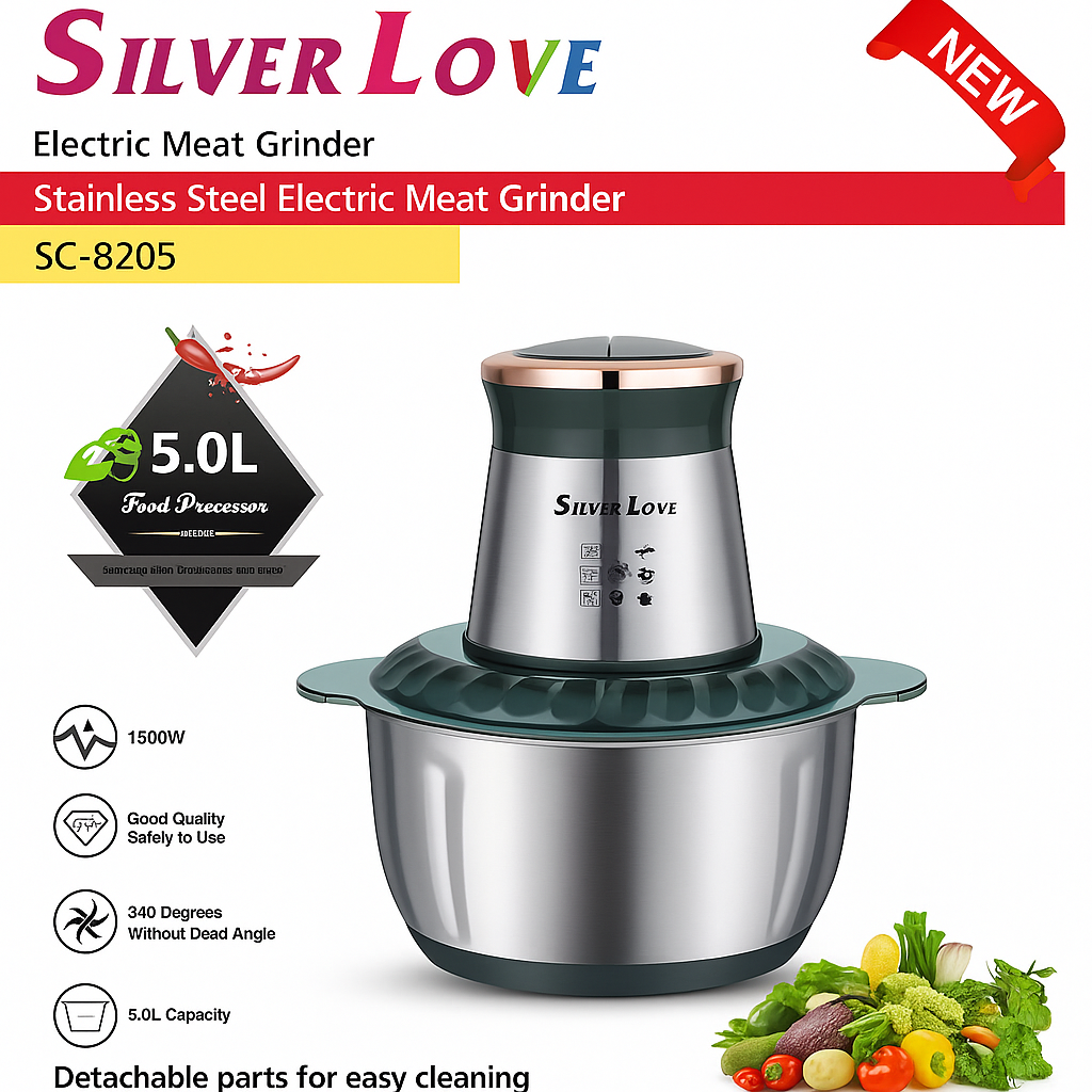 Silver Love Elektromos Húsdaráló