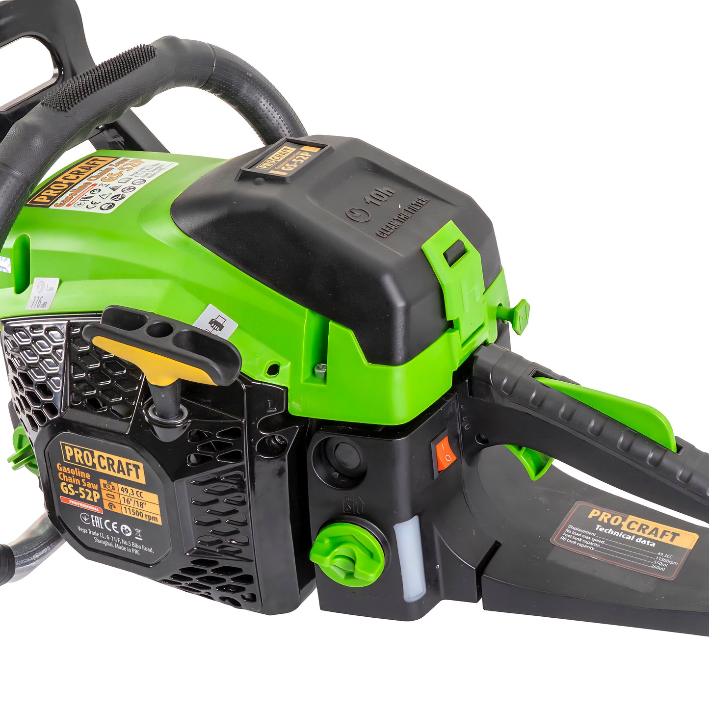 PROCRAFT Benzines Láncfűrész