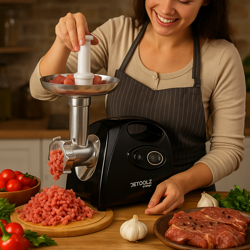 Detoolz Elektromos Húsdaráló