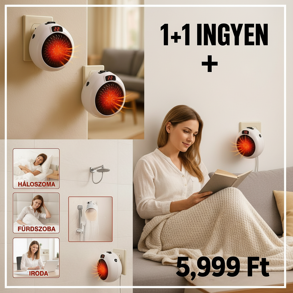 Wonder Heater Pro 900W 1+1 ingyen