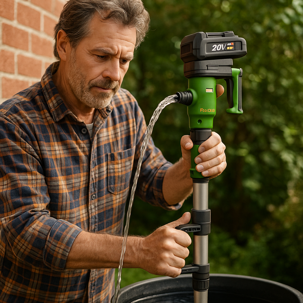 Akkumulátoros Teleszkópos Vízipumpa